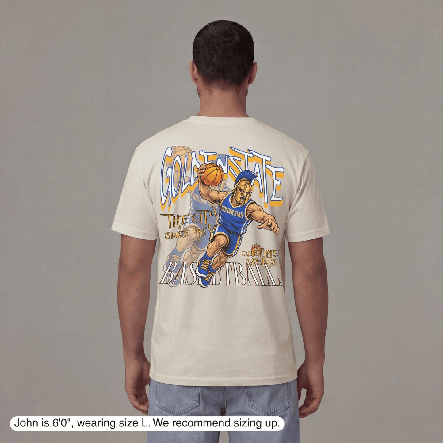 Golden State Dunkman T-Shirt - Old Time Sports