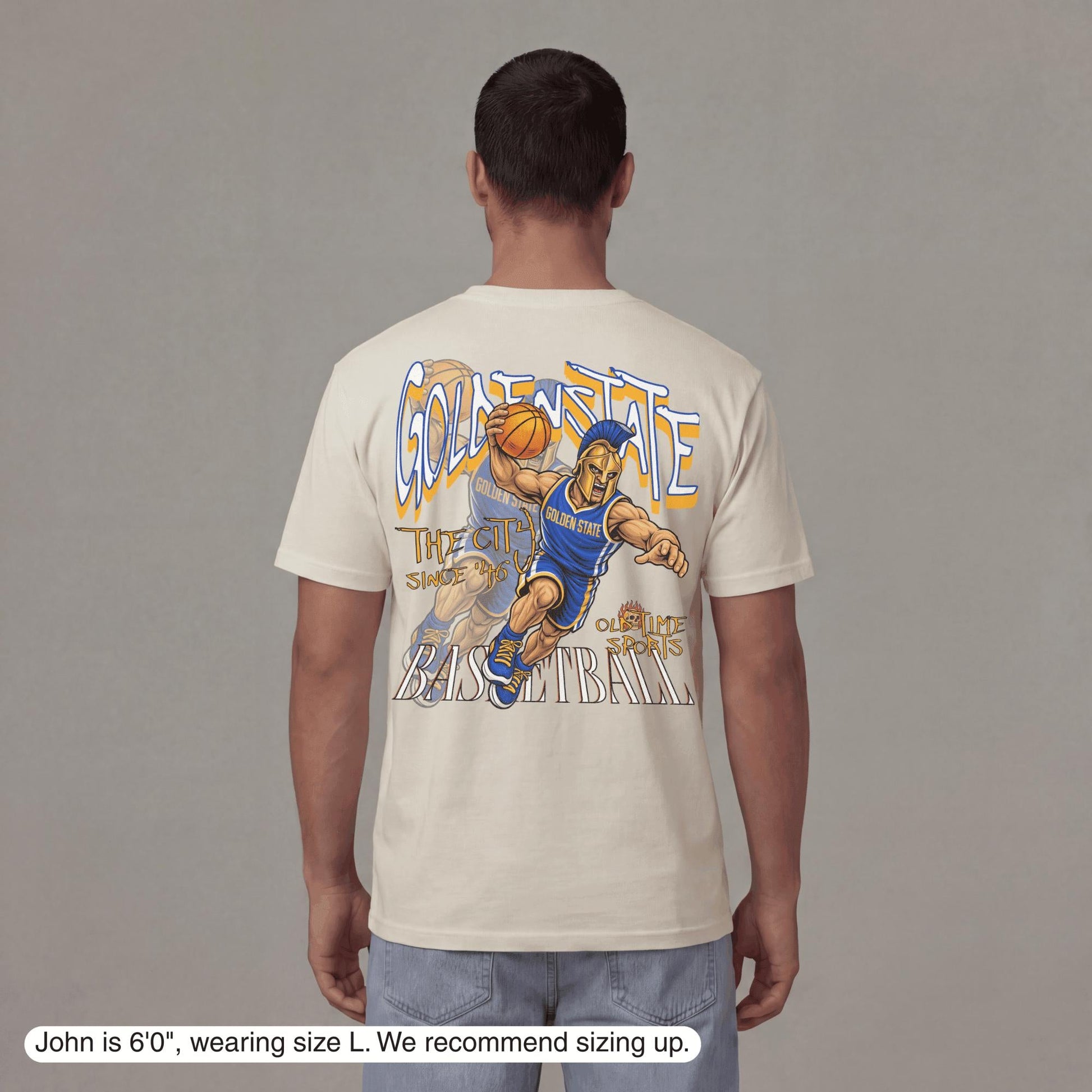 Golden State Dunkman T-Shirt - Old Time Sports