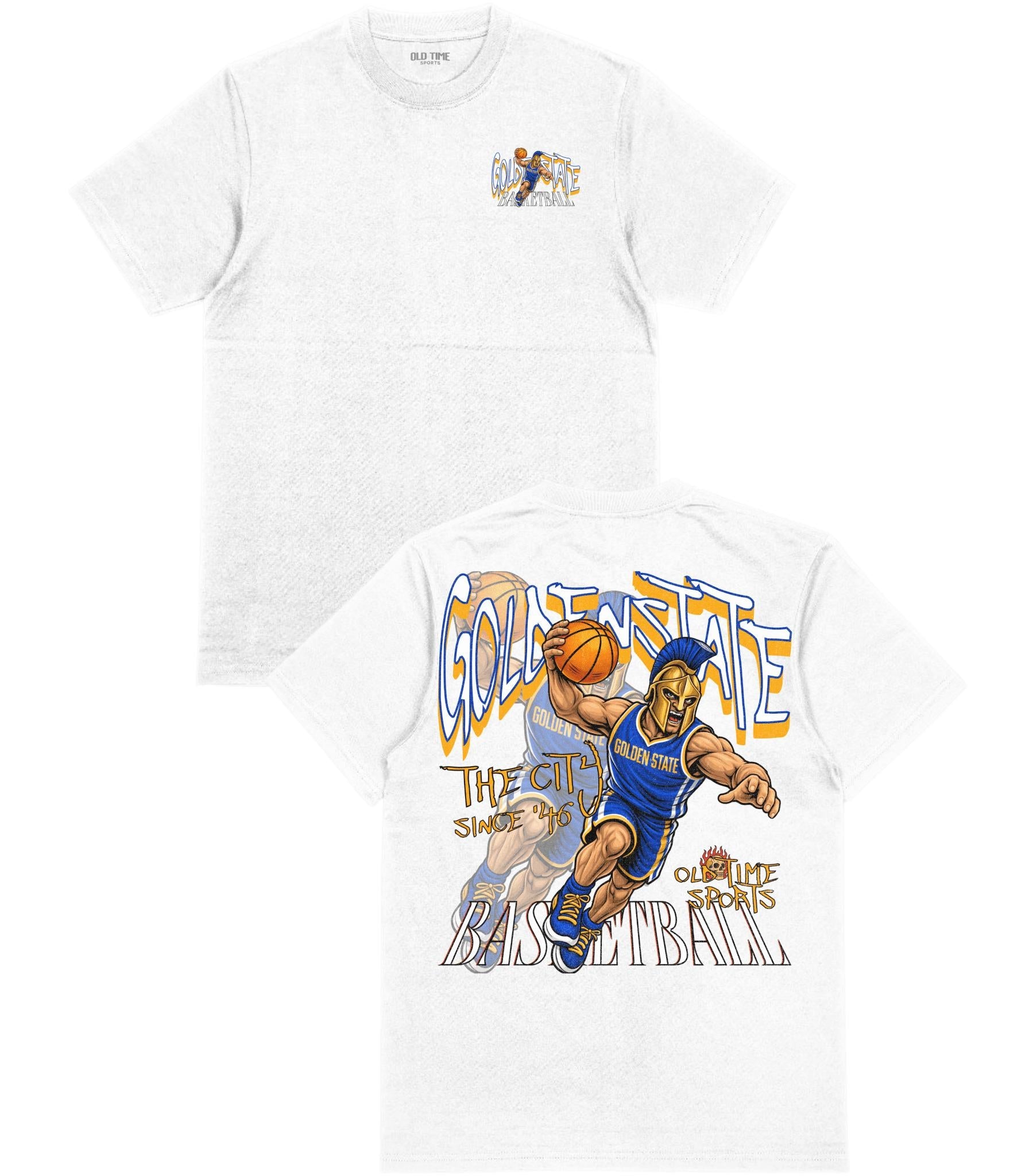 Golden State Dunkman T-Shirt - Old Time Sports