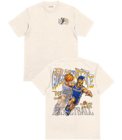 Golden State Dunkman T-Shirt - Old Time Sports