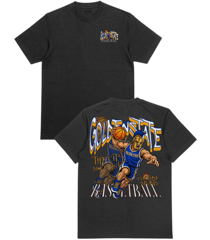 Golden State Dunkman T-Shirt - Old Time Sports