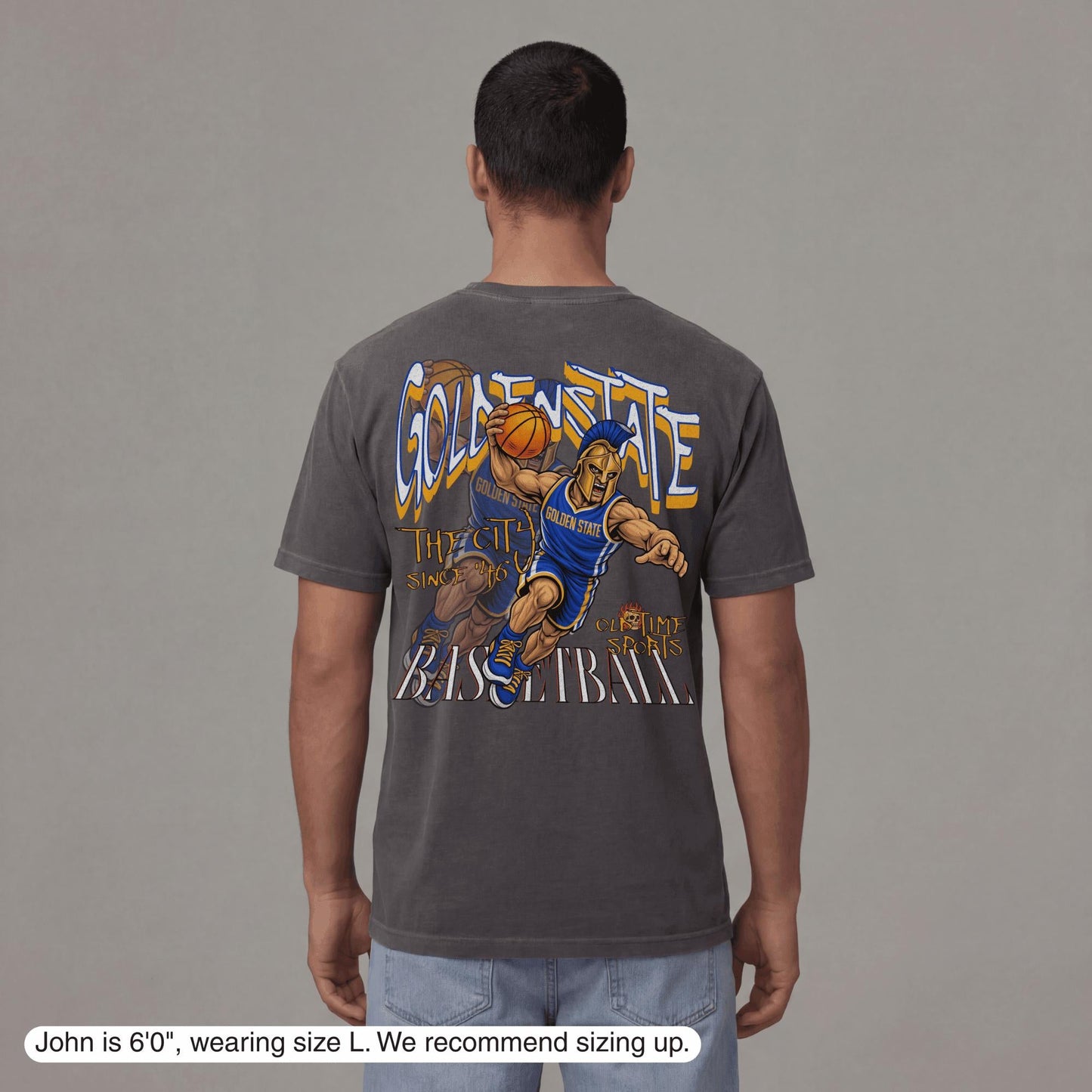 Golden State Dunkman T-Shirt - Old Time Sports