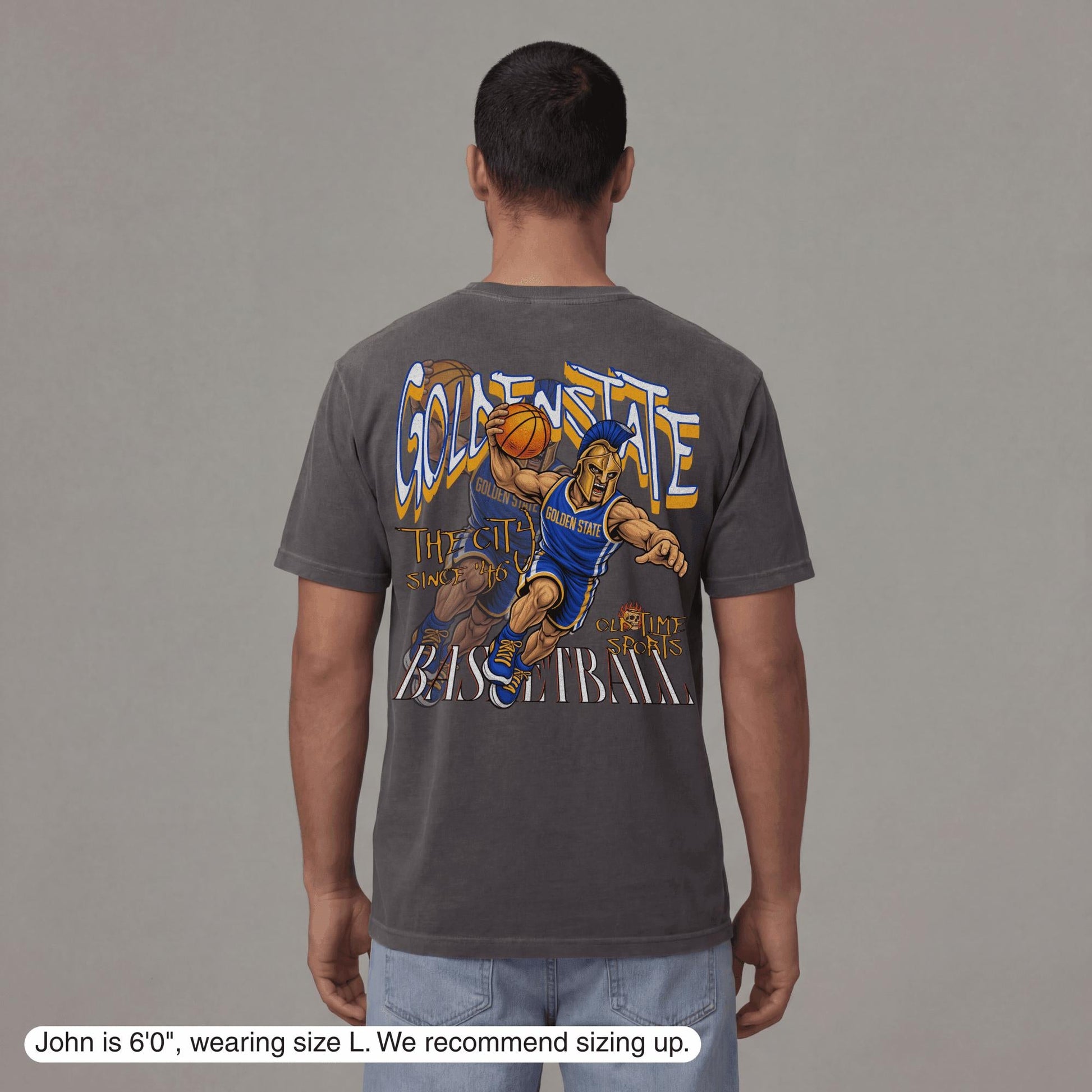 Golden State Dunkman T-Shirt - Old Time Sports
