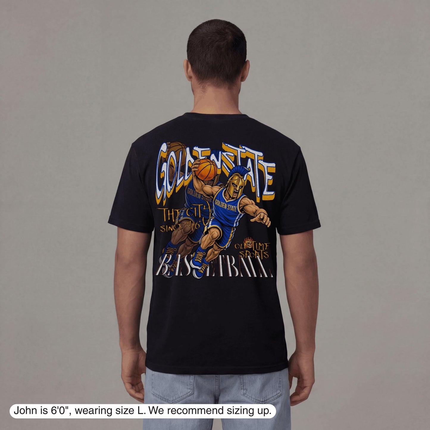 Golden State Dunkman T-Shirt - Old Time Sports