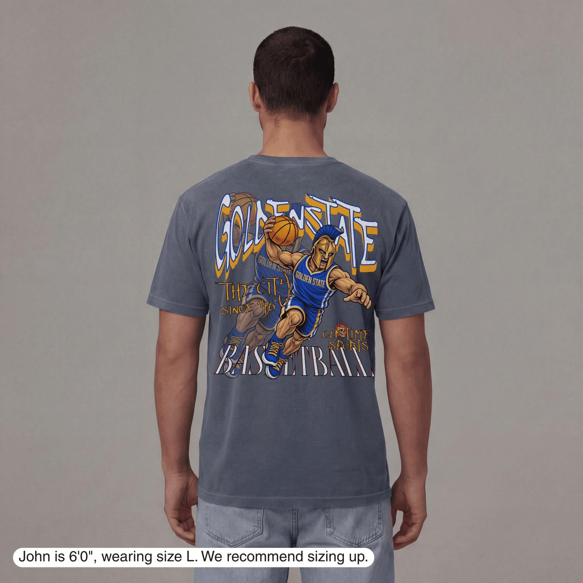 Golden State Dunkman T-Shirt - Old Time Sports