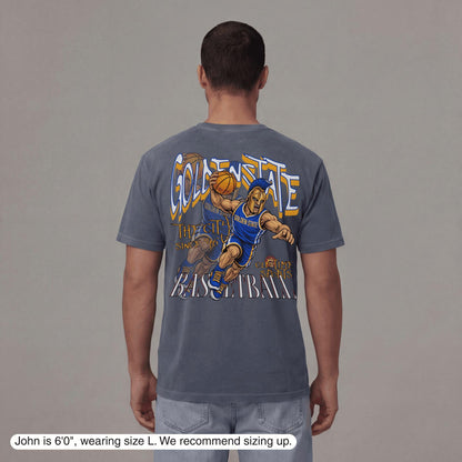 Golden State Dunkman T-Shirt - Old Time Sports