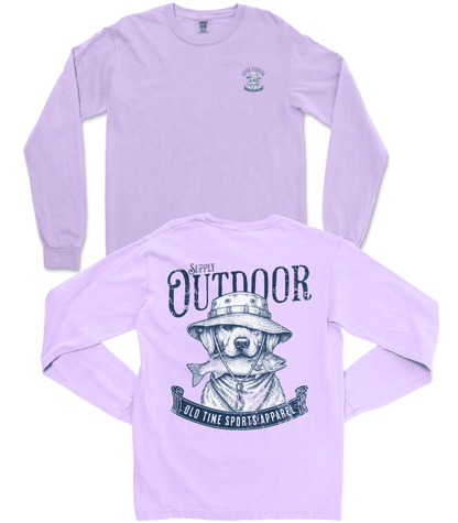 Gone Fishing Long-Sleeve Tee - Old Time Sports