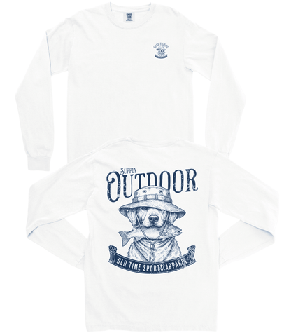 Gone Fishing Long-Sleeve Tee - Old Time Sports