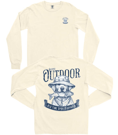 Gone Fishing Long-Sleeve Tee - Old Time Sports