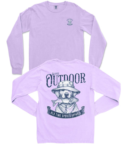 Gone Fishing Long-Sleeve Tee - Old Time Sports