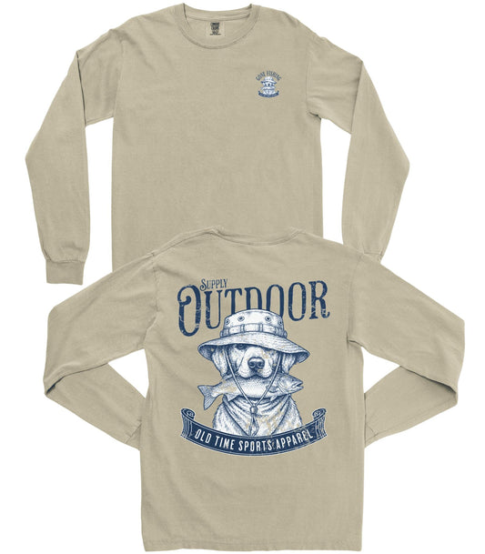 Gone Fishing Long-Sleeve Tee - Old Time Sports