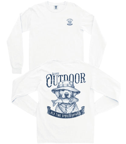 Gone Fishing Long-Sleeve Tee - Old Time Sports