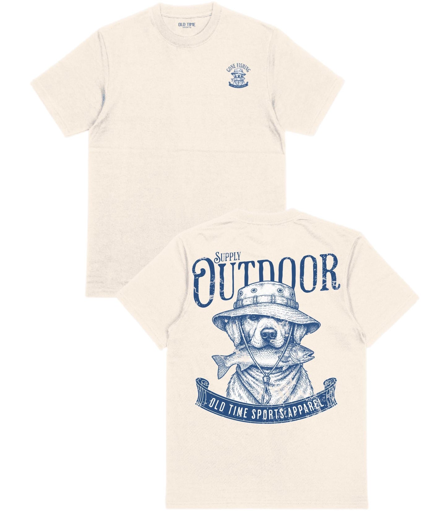 Gone Fishing T-Shirt - Old Time Sports