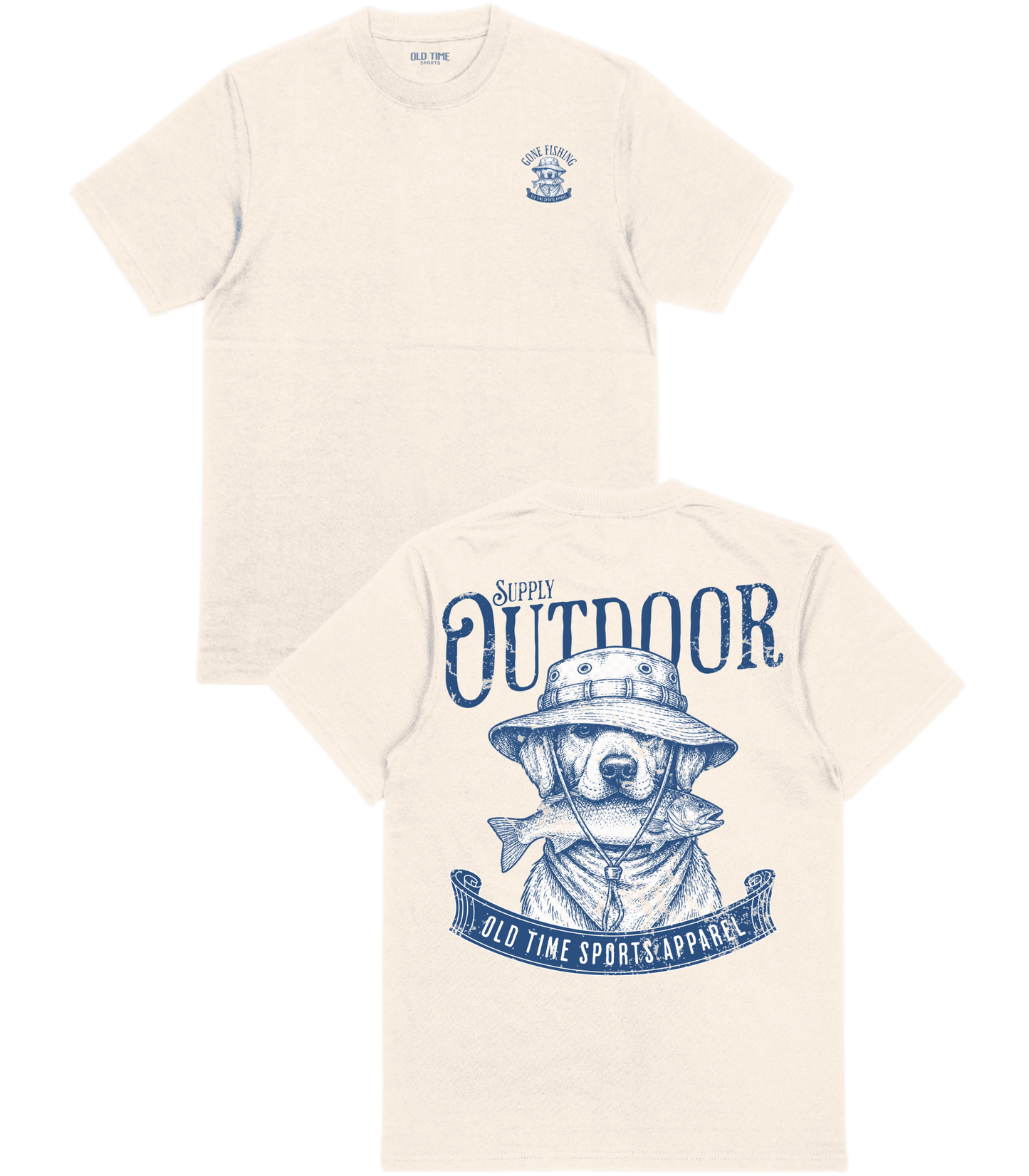 Gone Fishing T-Shirt - Old Time Sports