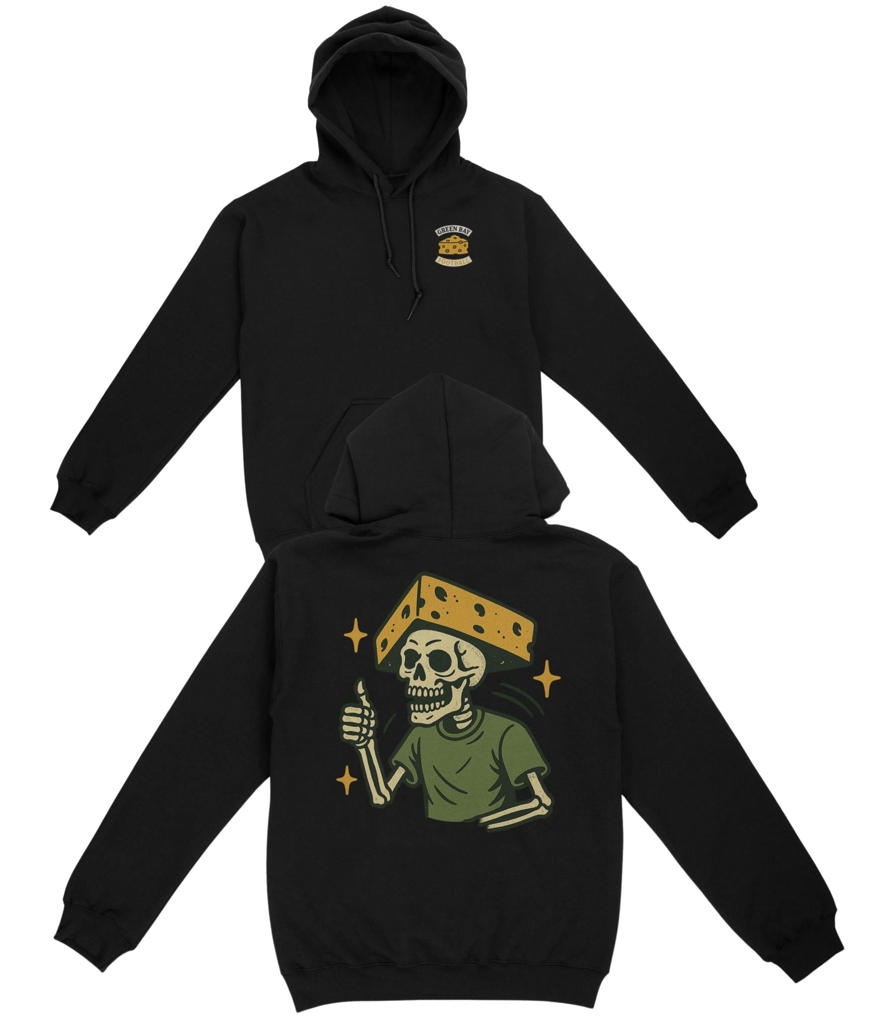Green Bay Cheese Heads Basic Hoodie