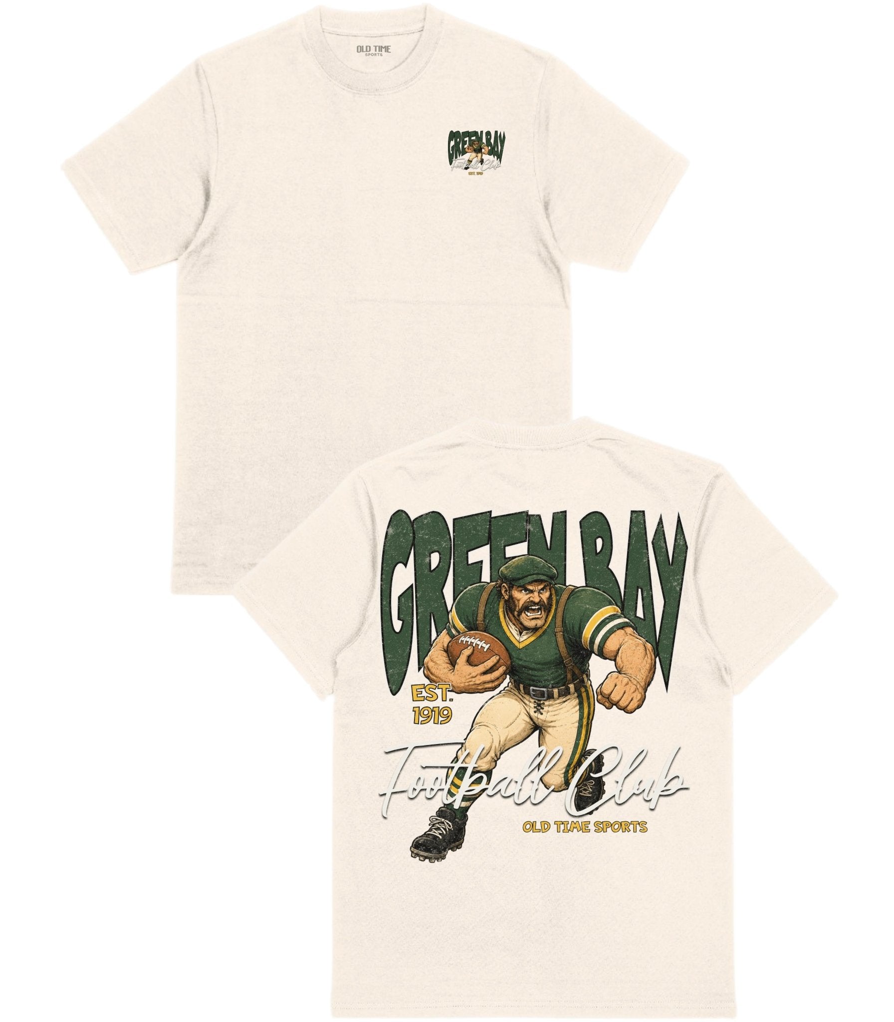 Green Bay Football 1919 T-Shirt - Old Time Sports