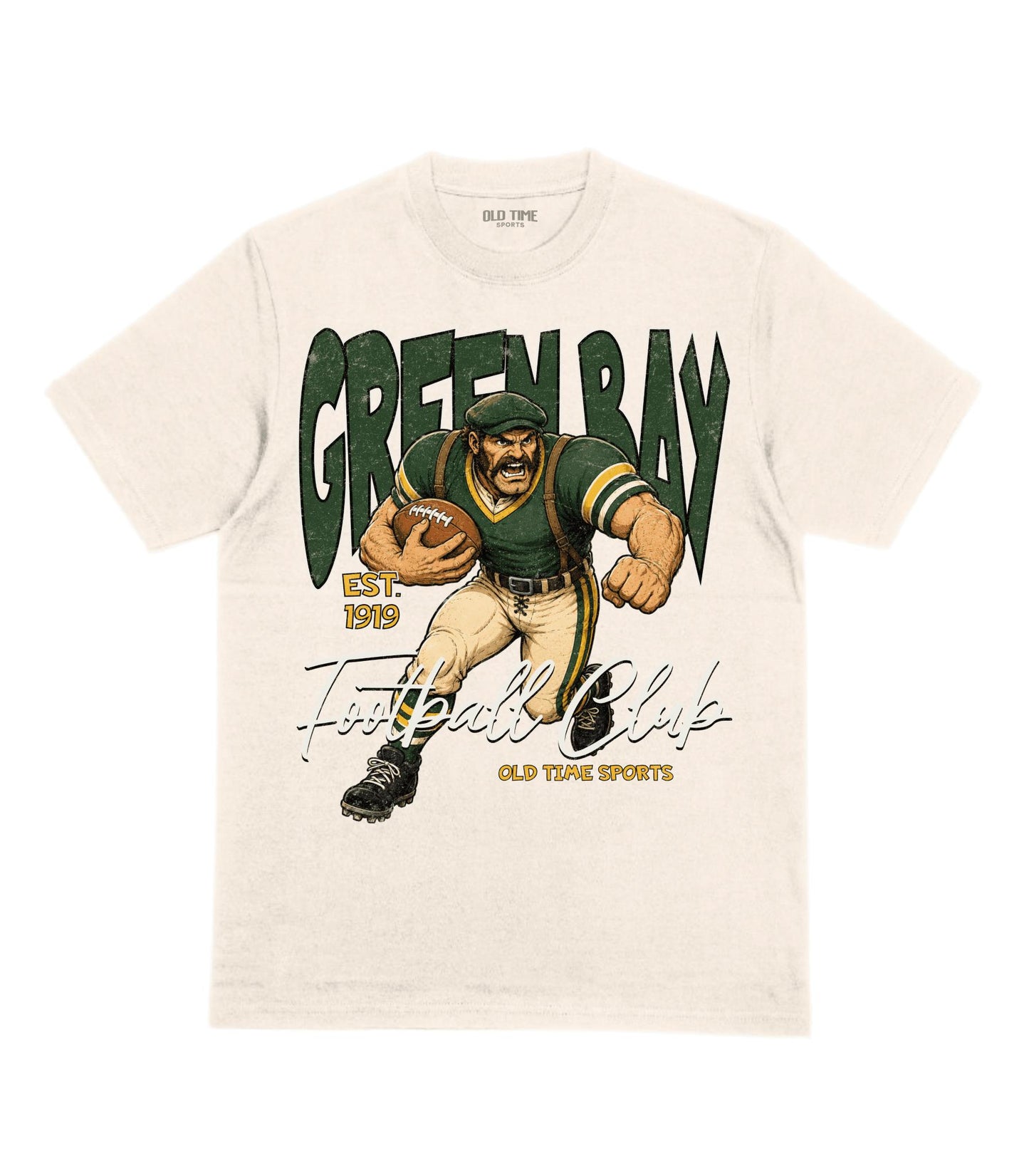 Green Bay Football 1919 v2 T-Shirt - Old Time Sports