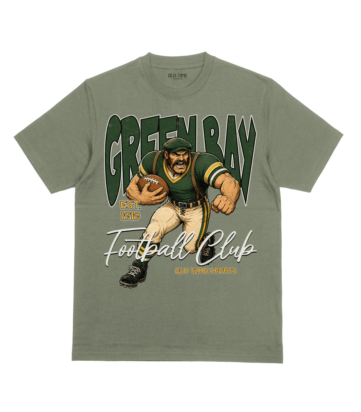 Green Bay Football 1919 v2 T-Shirt - Old Time Sports