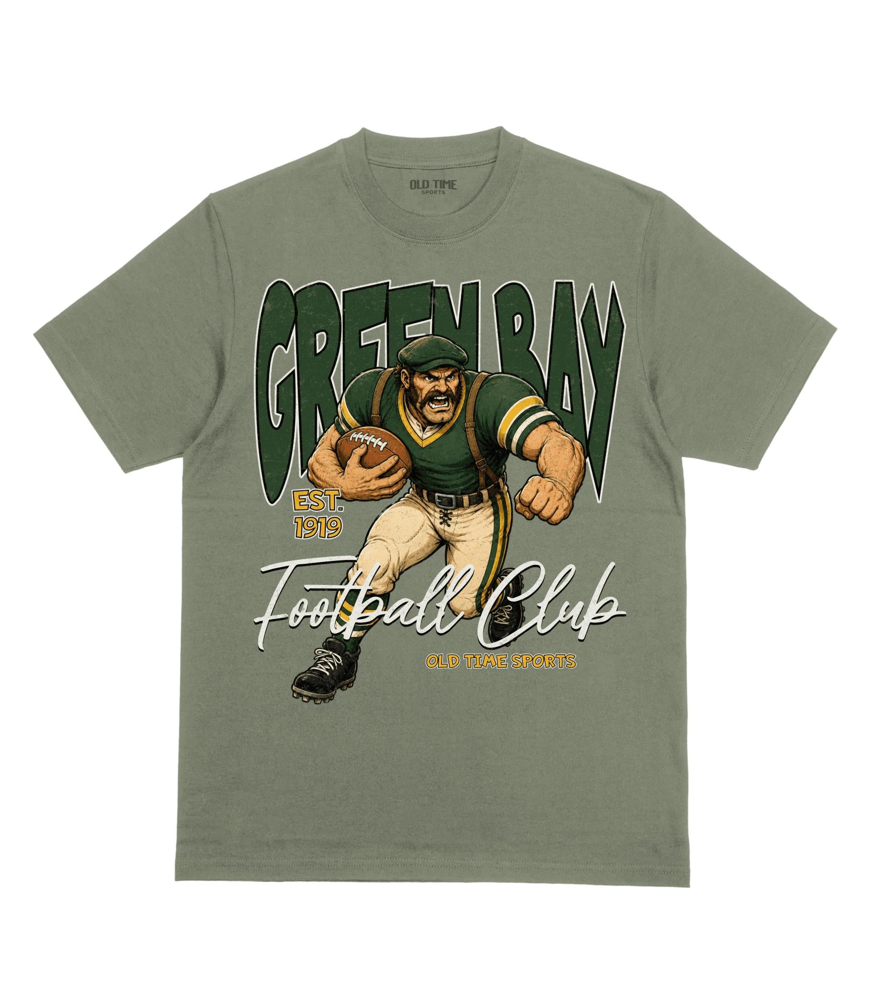 Green Bay Football 1919 v2 T-Shirt - Old Time Sports