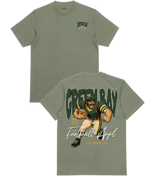 Green Bay Football Appl. T-Shirt - Old Time Sports