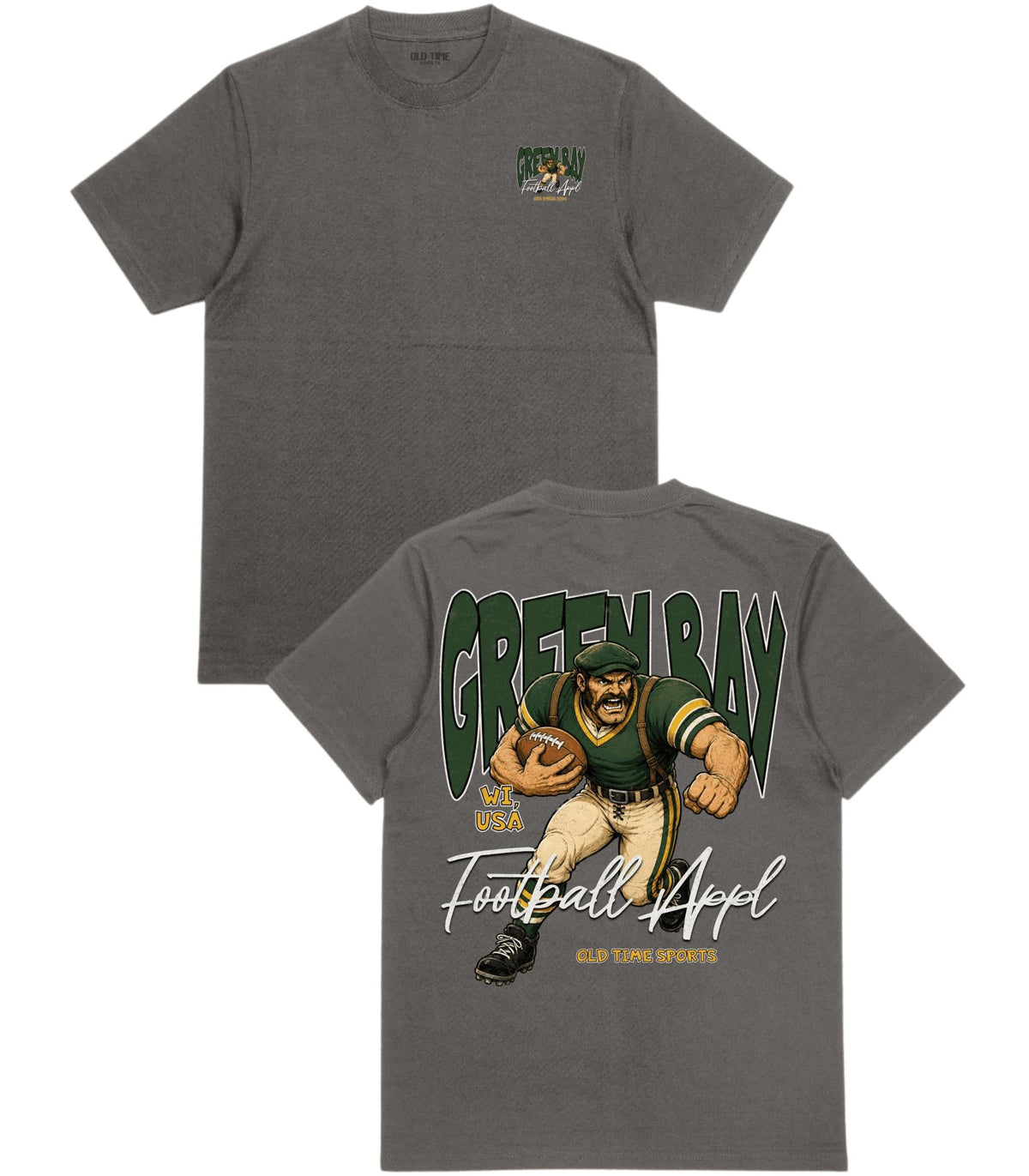 Green Bay Football Appl. T-Shirt - Old Time Sports