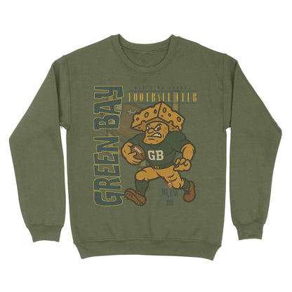Green Bay Football Basic Crewneck - Old Time Sports