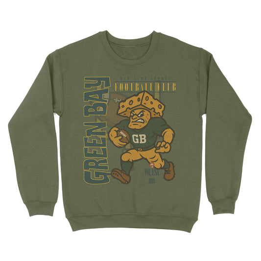 Green Bay Football Basic Crewneck - Old Time Sports