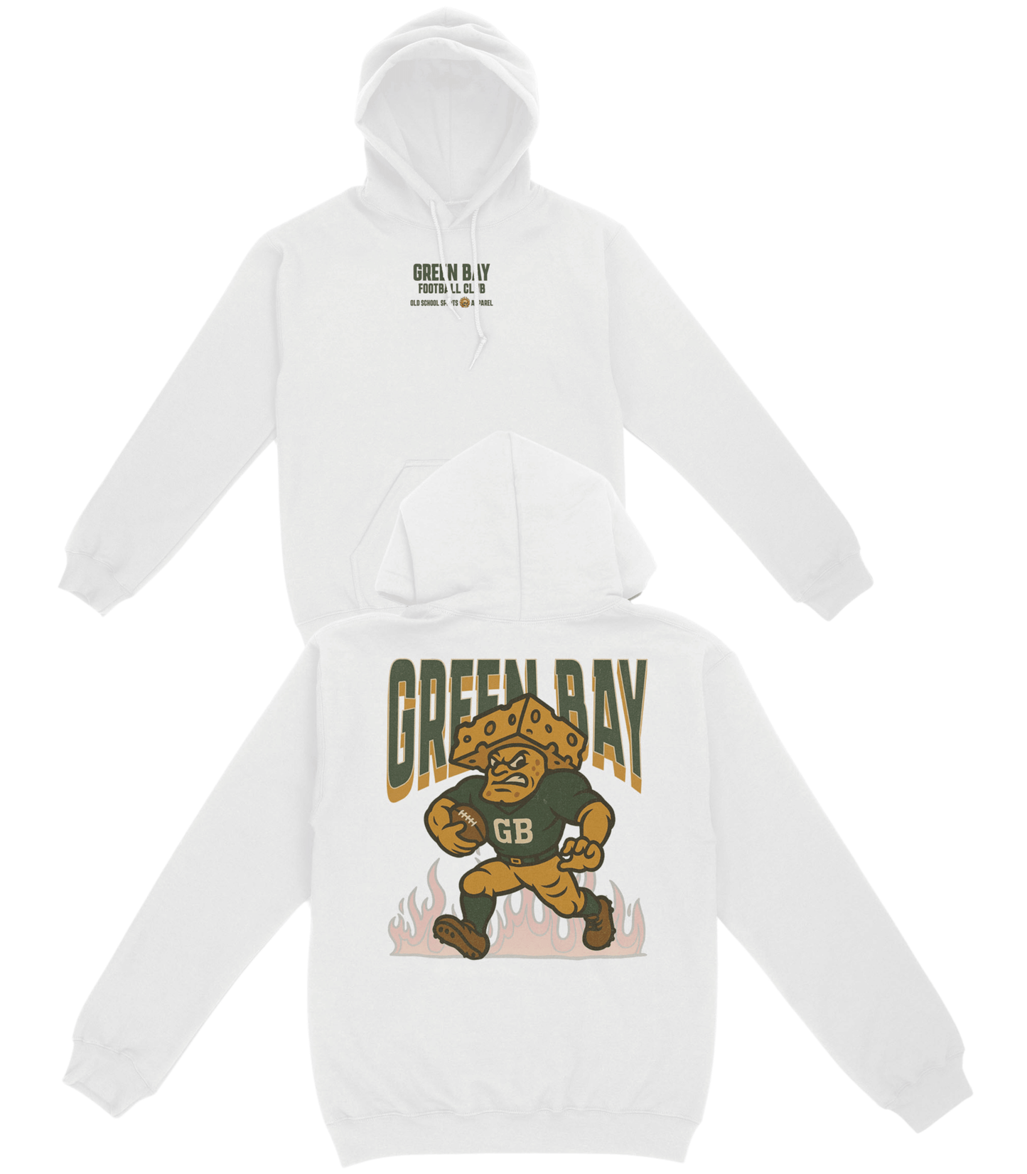 Green Bay Football Club Basic Hoodie - Old Time Sports