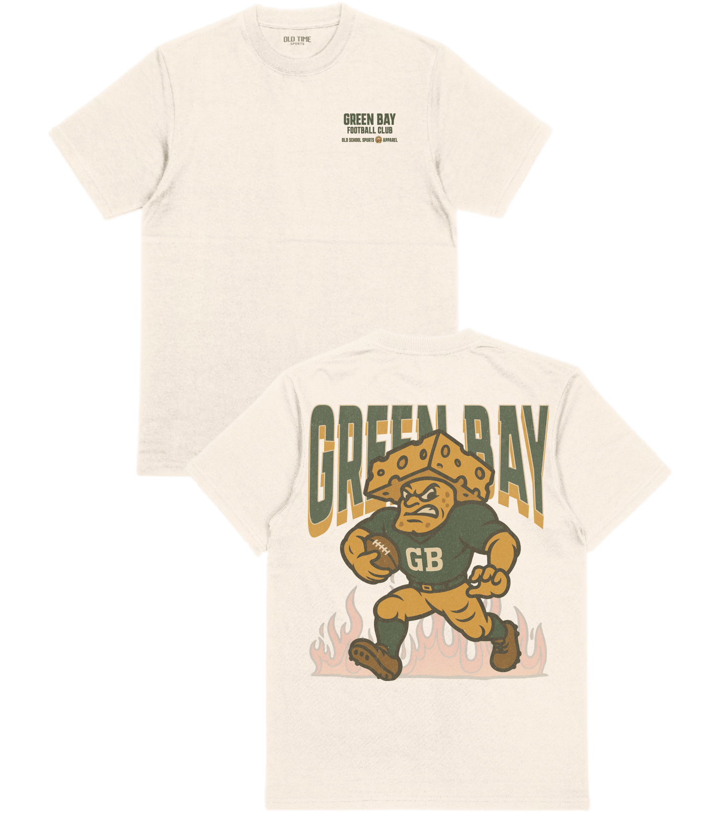 Green Bay Football Club T-Shirt - Old Time Sports