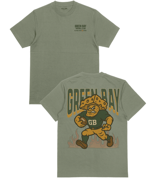 Green Bay Football Club T-Shirt - Old Time Sports