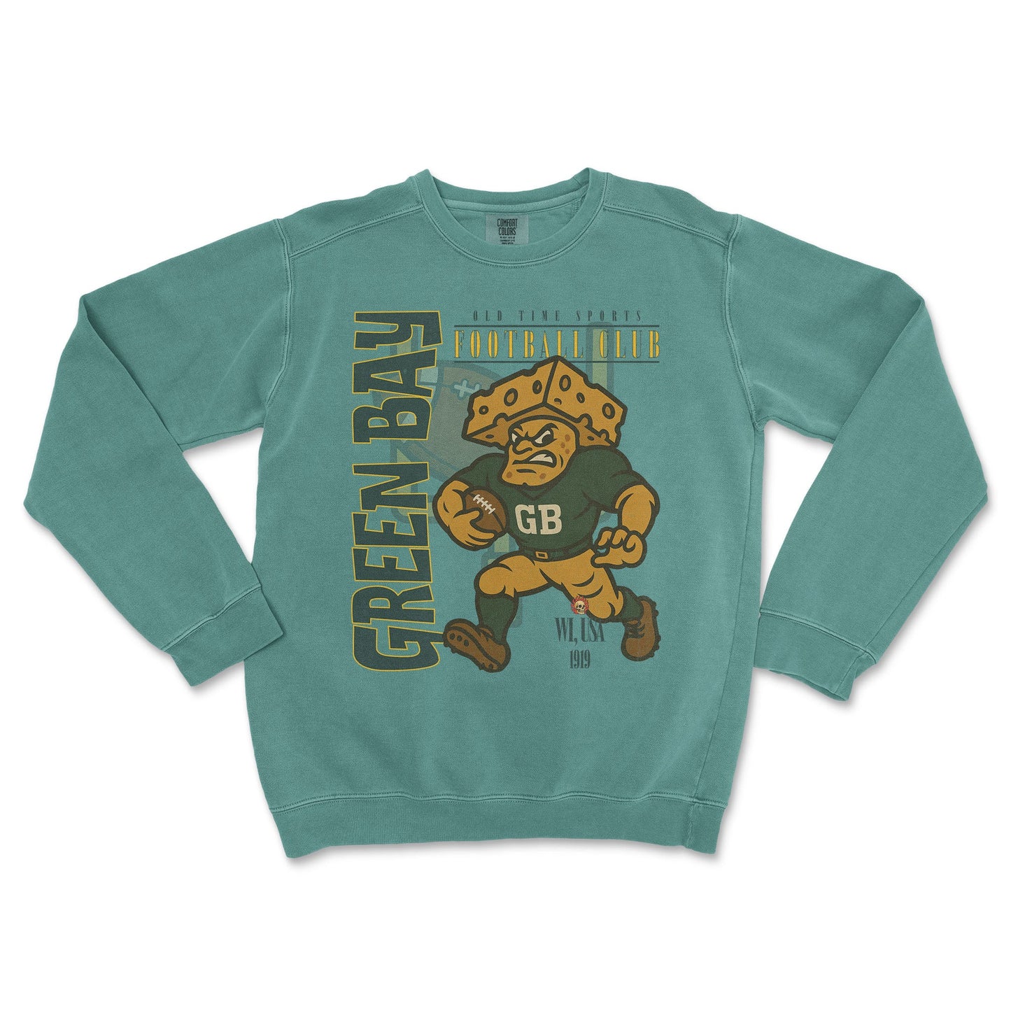 Green Bay Football Crewneck - Old Time Sports