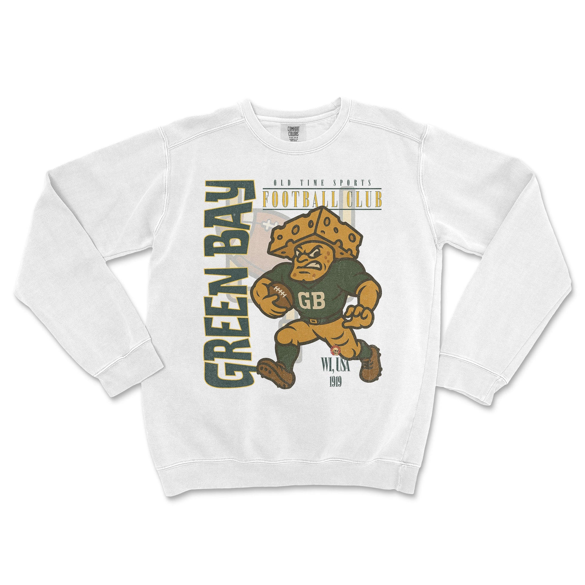 Green Bay Football Crewneck - Old Time Sports
