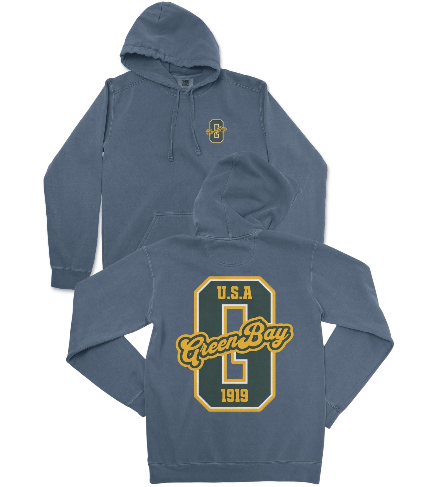 Green Bay Football Premium Hoodie - Old Time Sports