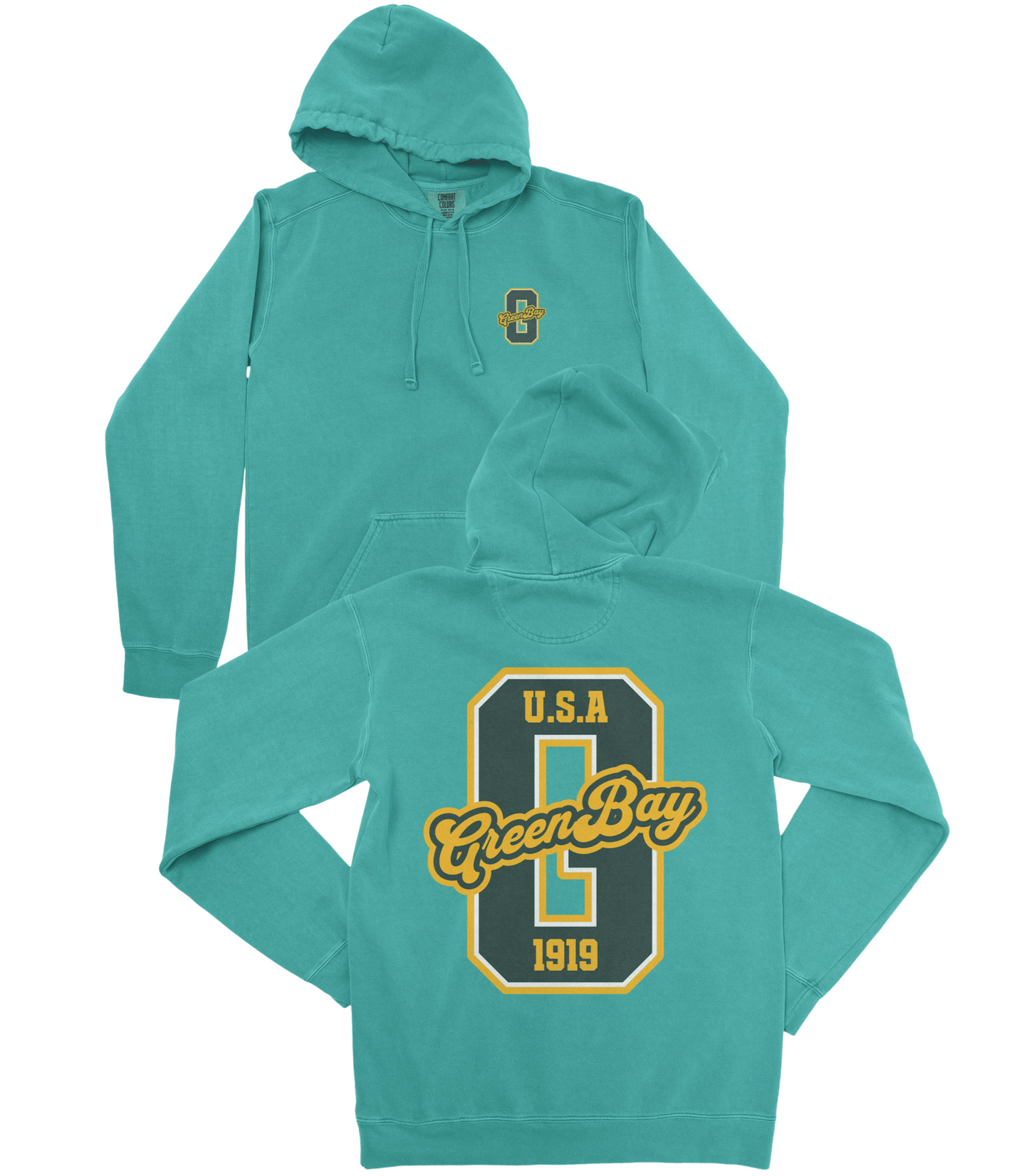 Green Bay Football Premium Hoodie - Old Time Sports