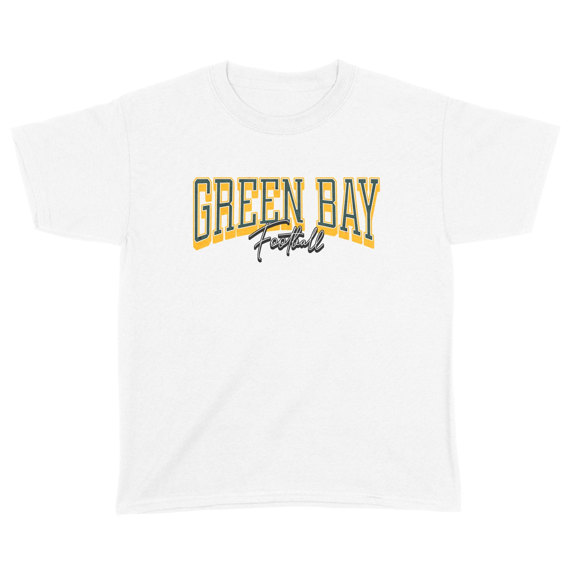 Green Bay Football v2 YOUTH T-Shirt - Old Time Sports