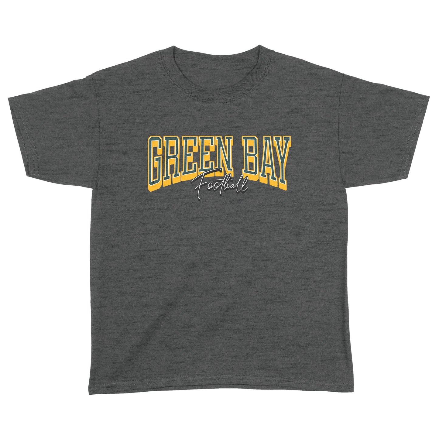 Green Bay Football v2 YOUTH T-Shirt - Old Time Sports