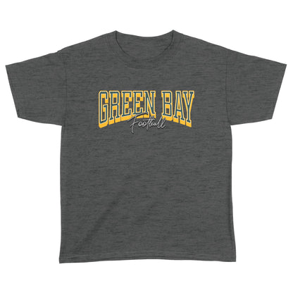 Green Bay Football v2 YOUTH T-Shirt - Old Time Sports