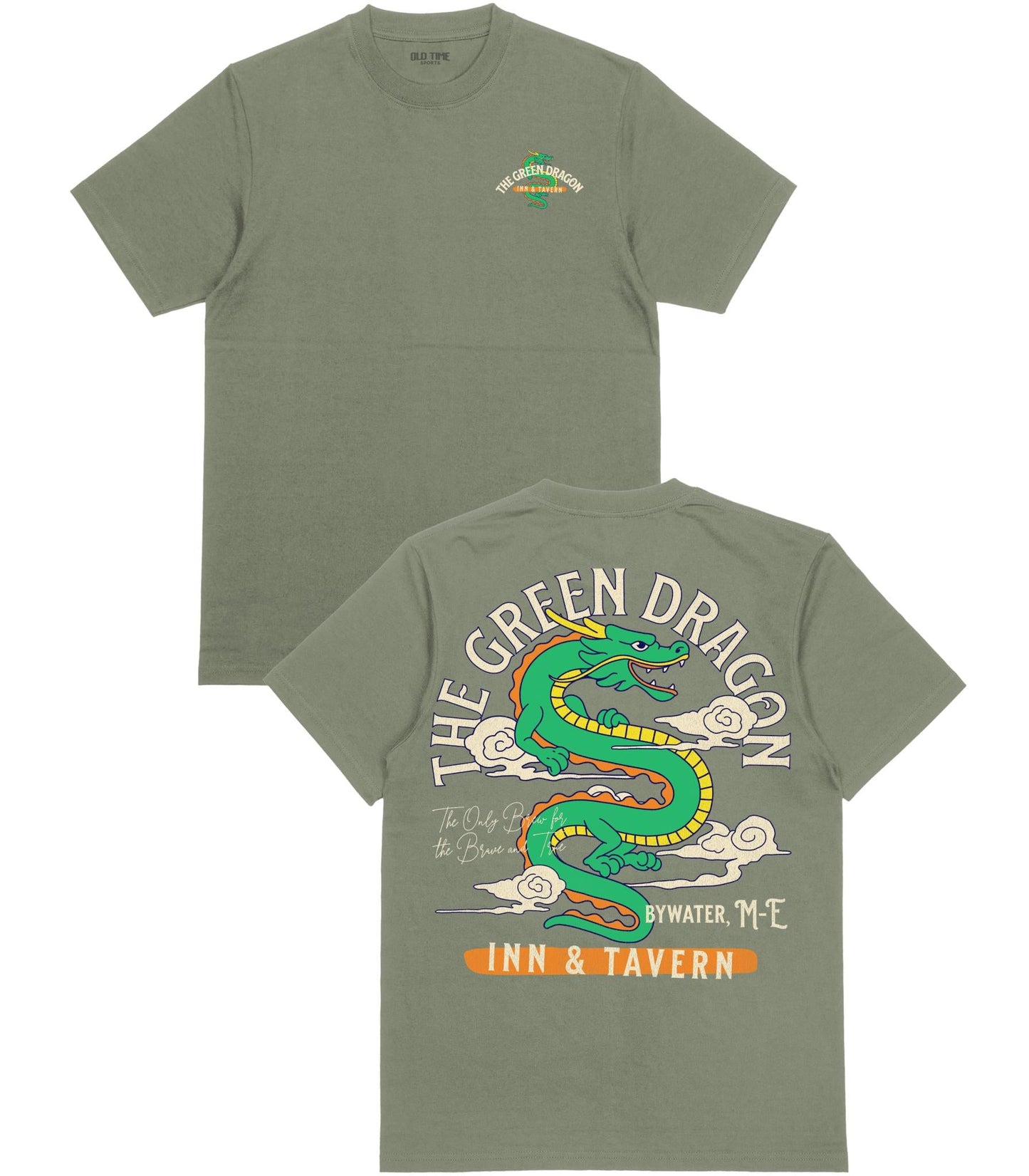 Green Dragon v1 T-shirt - Old Time Sports