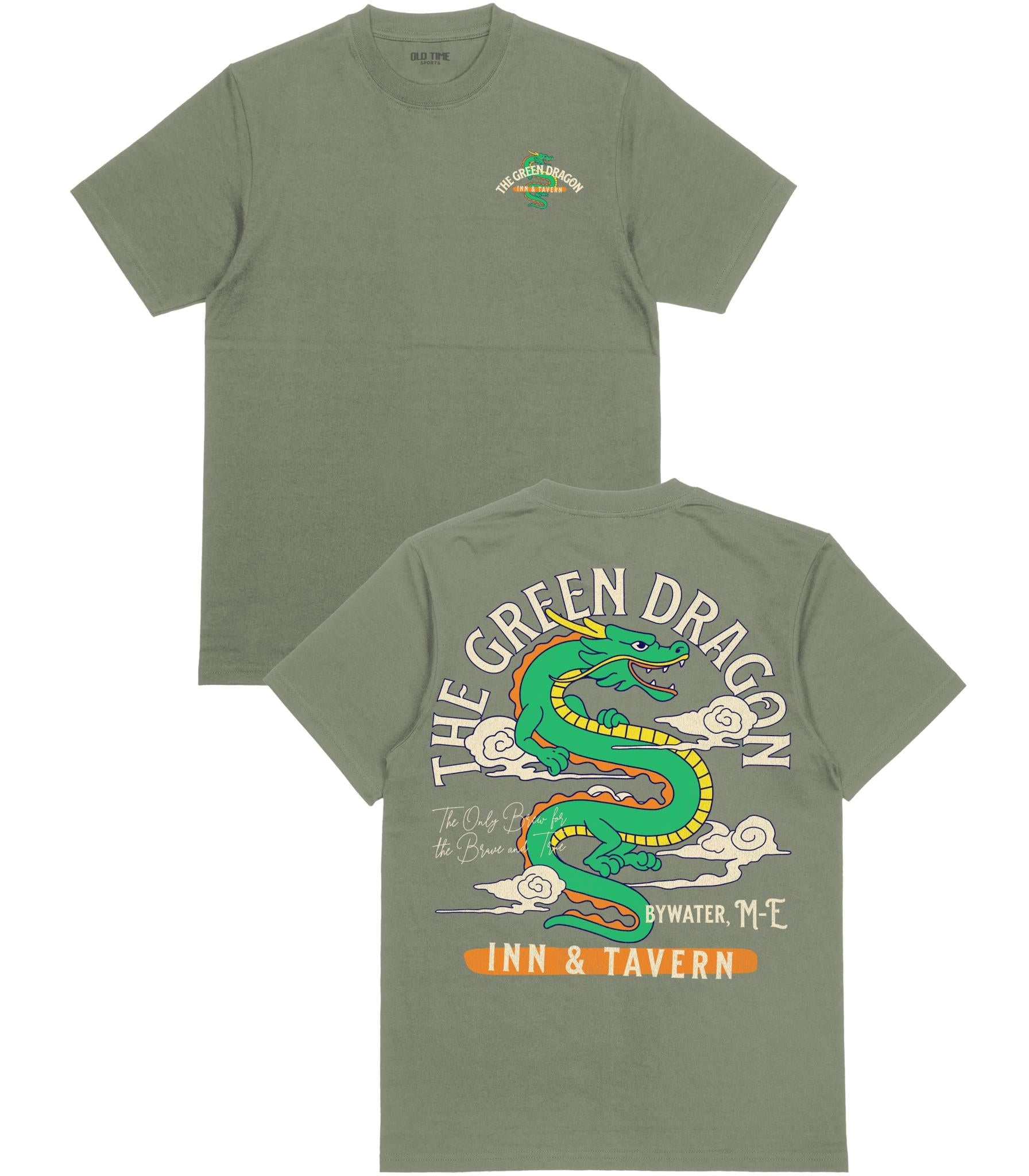 Green Dragon v1 T-shirt - Old Time Sports