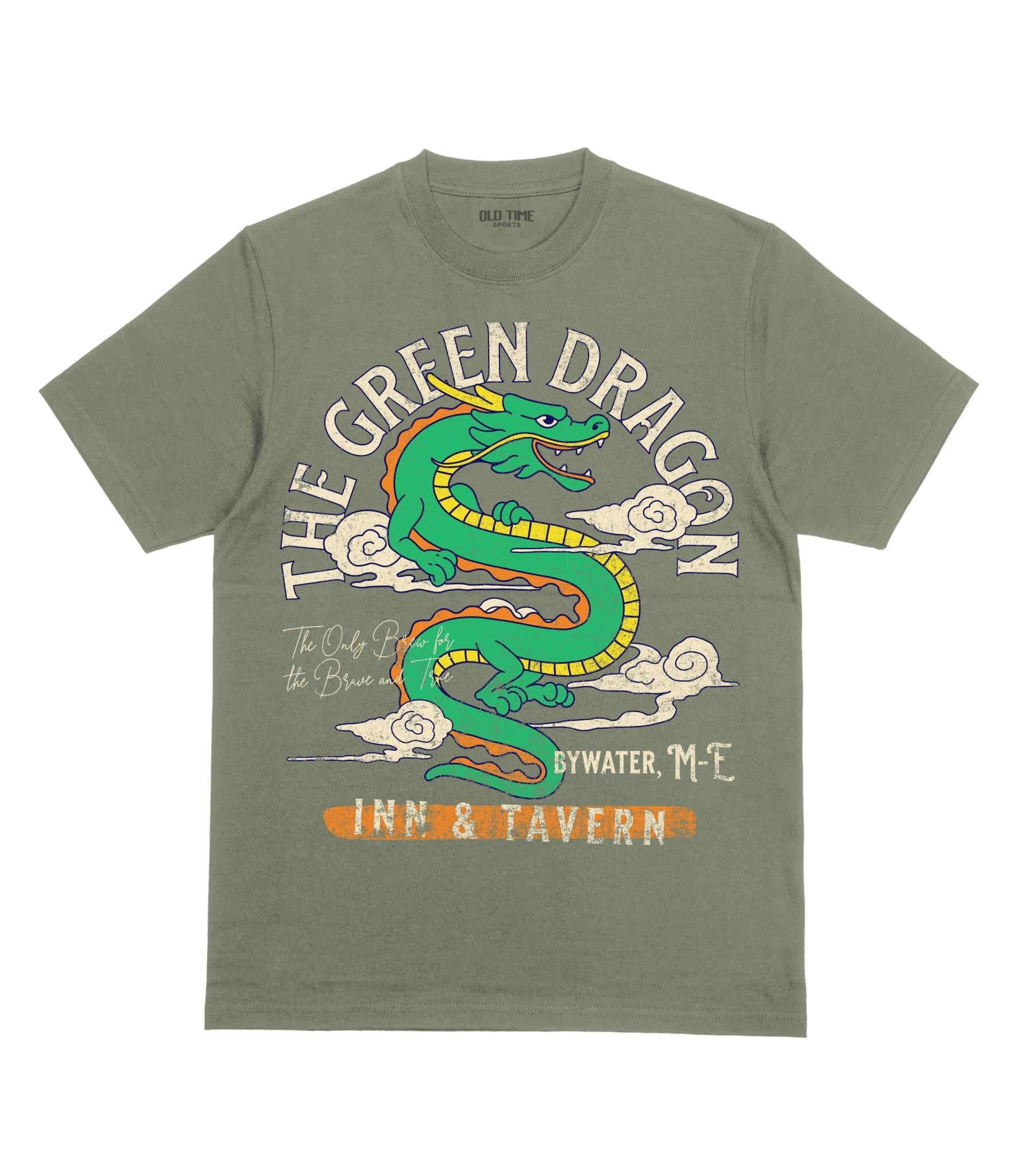 Green Dragon v2 T-shirt - Old Time Sports