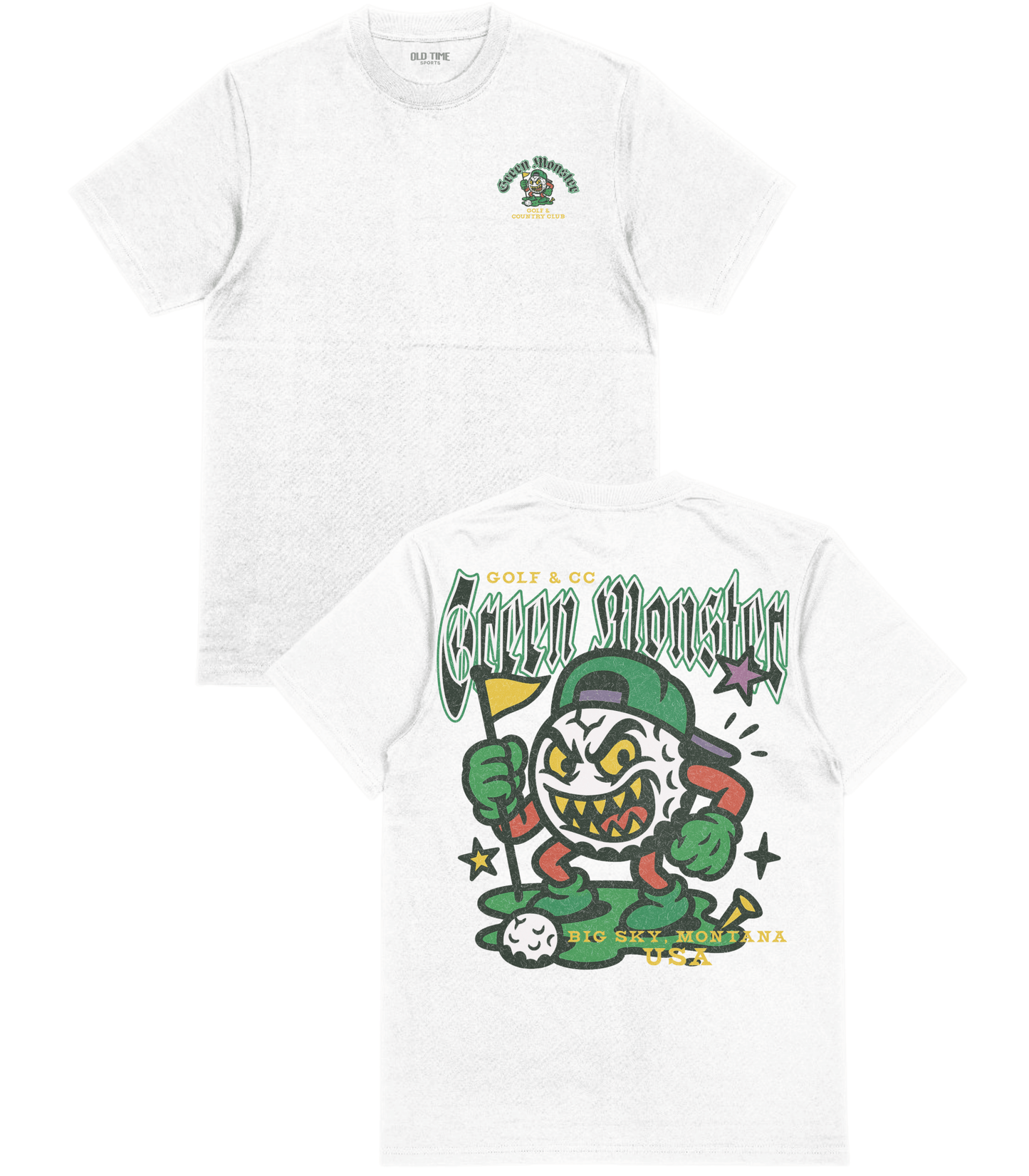 Green Monster G&CC T-Shirt - Old Time Sports