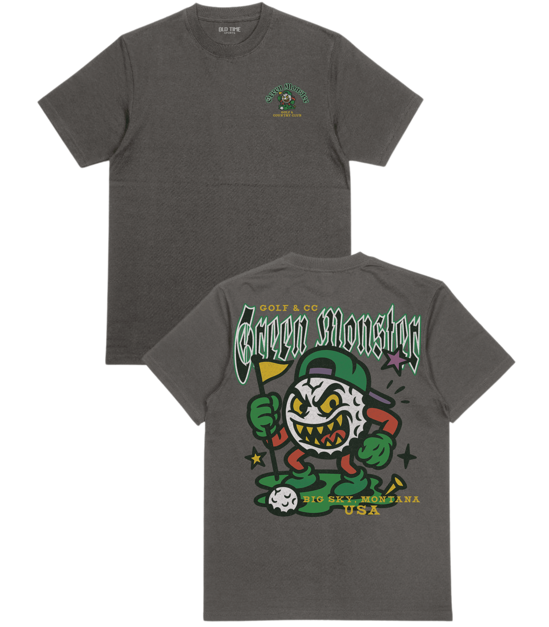 Green Monster G&CC T-Shirt - Old Time Sports