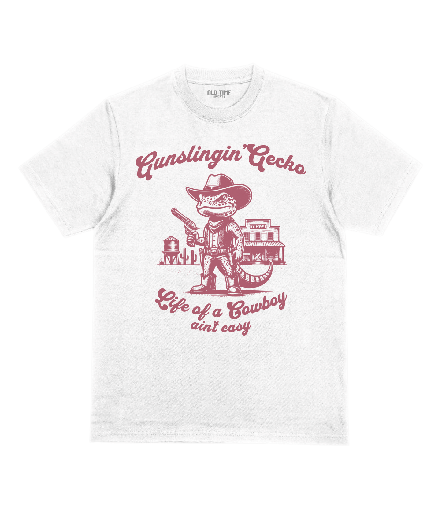 Gunslingin' Gecko T-Shirt - Old Time Sports