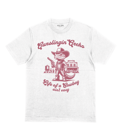 Gunslingin' Gecko T-Shirt - Old Time Sports