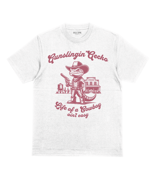 Gunslingin' Gecko T-Shirt - Old Time Sports