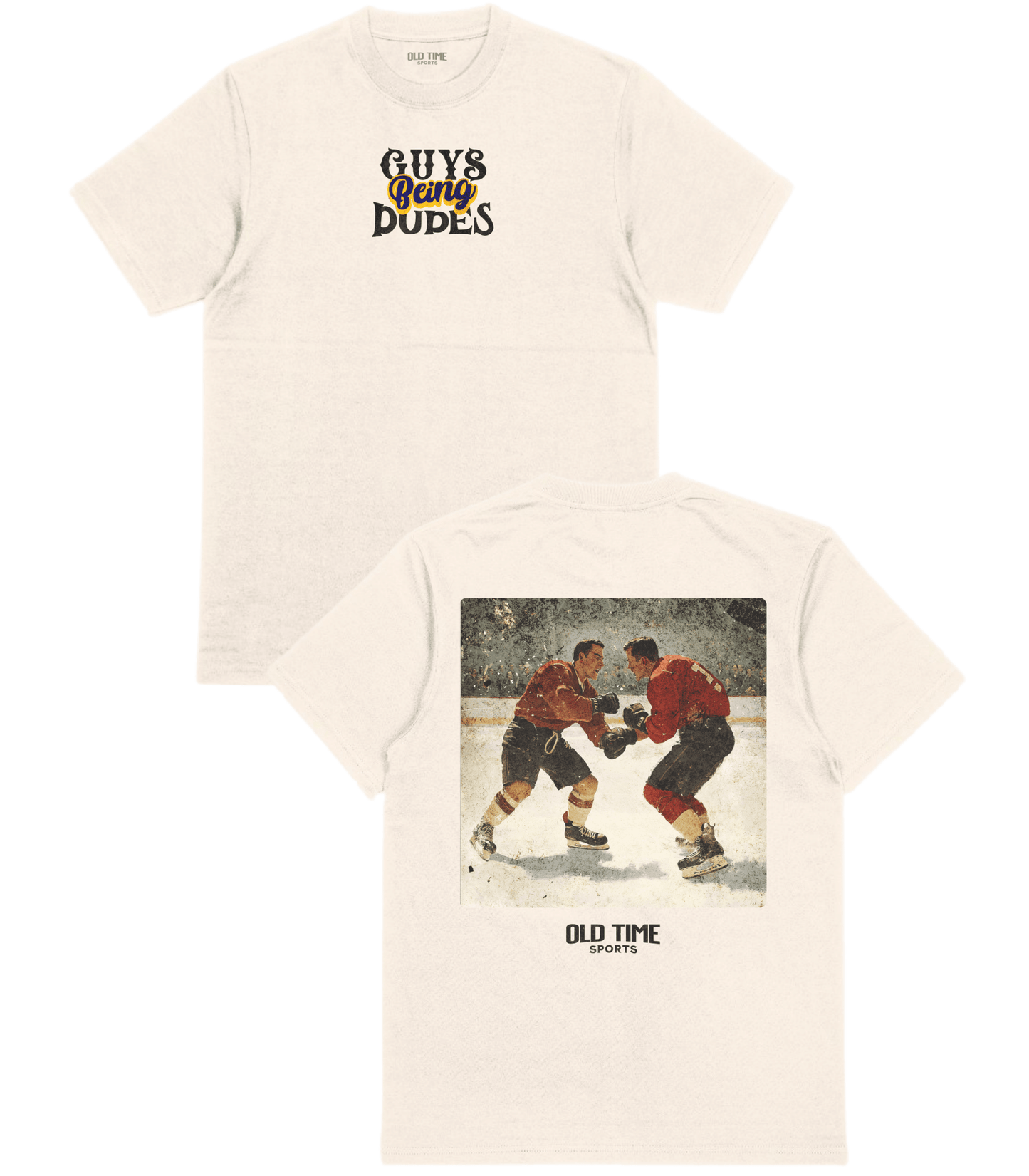 Guys Being Dudes T-Shirt - Old Time Sports