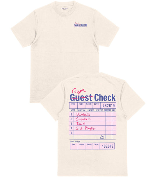 Gym Check T-Shirt - Old Time Sports