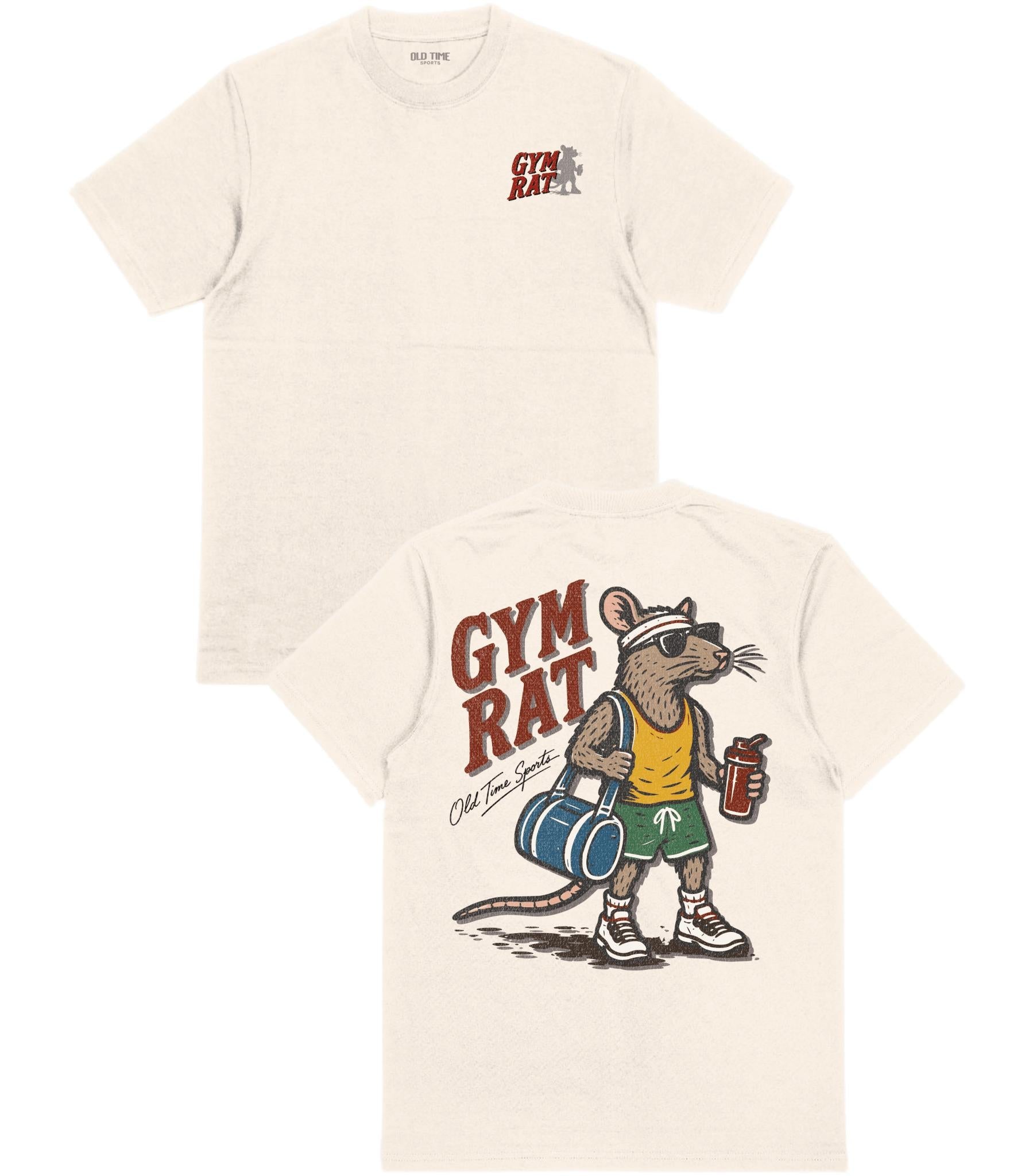 Gym Rat T-Shirt - Old Time Sports