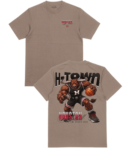 H - Town Basketball T-Shirt - Old Time Sports