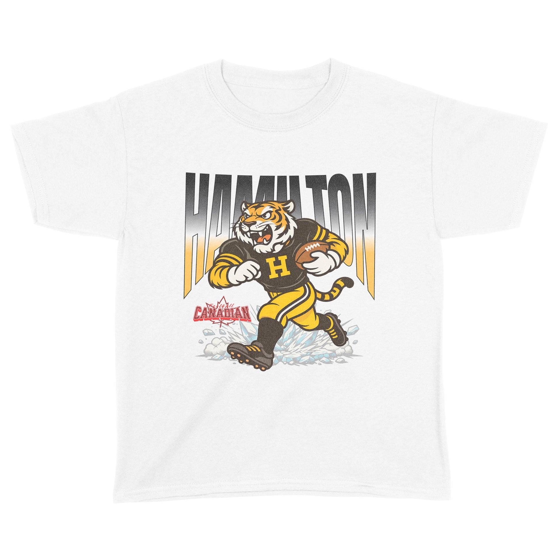 Hamilton Football v2 YOUTH T-Shirt - Old Time Sports